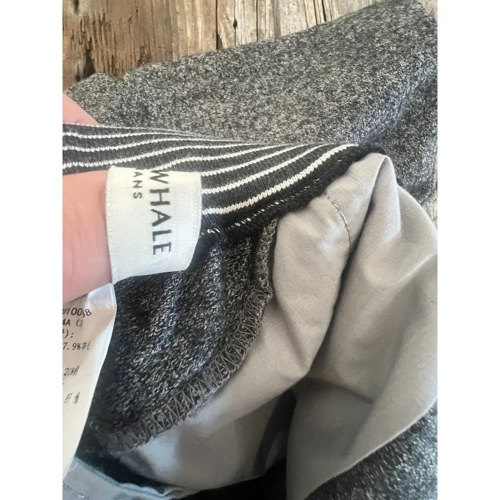 Fairwhale Jeans Mens Heathered‎ Grey Knit Joggers Drawstring Casual Pants